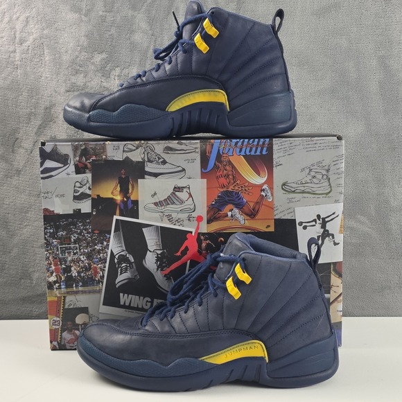 Size 8.5 - Air Jordan 12 Retro Michigan main image 9